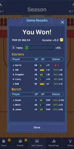 Hoop League Tactics app screenshot 7