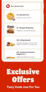 BURGER KING® App app screenshot 3