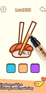 Coloring book ASMR  app screenshot 4