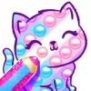 Coloring games for kids age 2 app icon