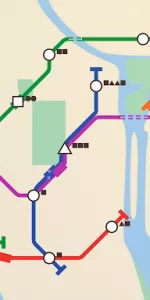 Mini Metro app screenshot 13