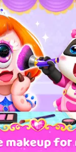 Little Monster's Makeup Game app screenshot 7