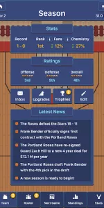 Hoop League Tactics app screenshot 6