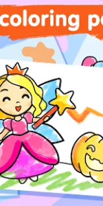 Coloring games for kids age 2 app screenshot 2