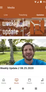 Restoration Church App app screenshot 2