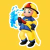 Firefighter game app icon