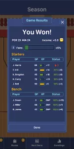 Hoop League Tactics app screenshot 15