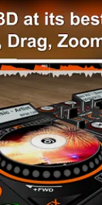 DiscDj 3D Music Player  app screenshot 1