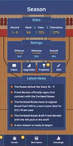 Hoop League Tactics app screenshot 22