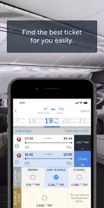 Turkish Airlines Flight Ticket app screenshot 2
