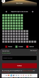 Lion cinema app screenshot 5