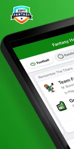 ESPN Fantasy Sports app screenshot 1