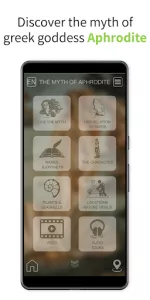 Myth of Aphrodite app screenshot 2
