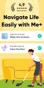 Me+ Daily Routine Planner app screenshot 1