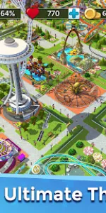RollerCoaster Tycoon NETFLIX app screenshot 1
