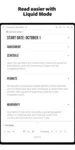 Adobe Acrobat Reader app screenshot 14