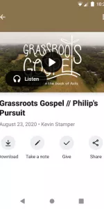 Restoration Church App app screenshot 3