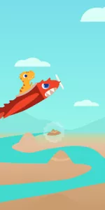 Dinosaur Plane Games for kids app screenshot 15