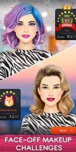 Fashion & Beauty Makeup Artist app screenshot 3