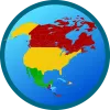 Map of North America