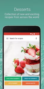 Dessert recipes app screenshot 5